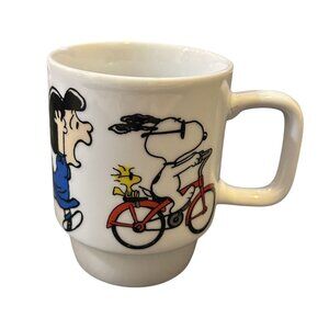 Peanuts 2021 Stackable Ceramic Mug Featuring Snoopy & Friends